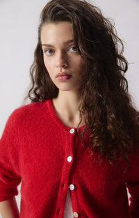 Vest Vitow - carmin chine