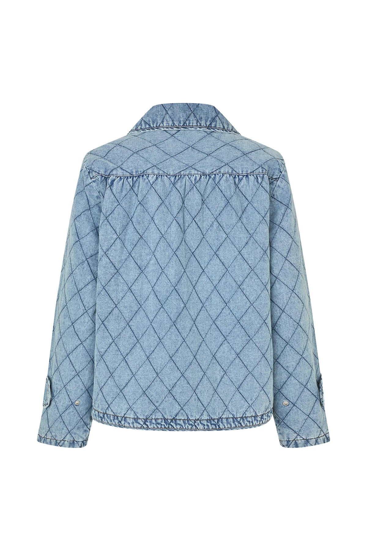 Jas Viola Quilted - washed denim
