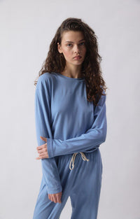 Shirt Ypawood - blue chine