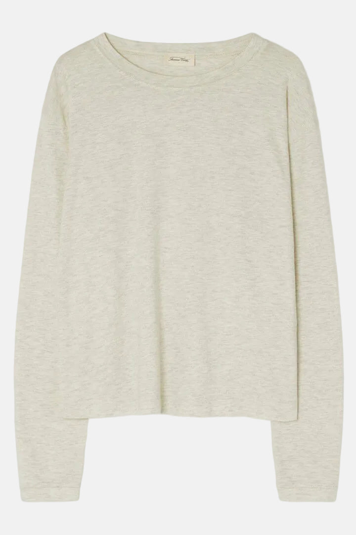 T-shirt longsleeve Ypawood - gris chine