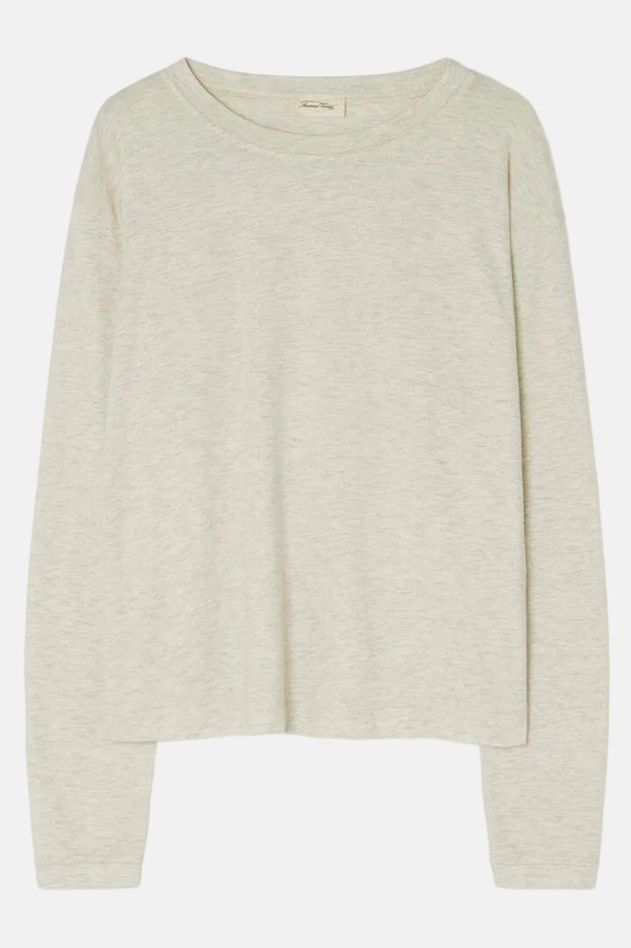 T-shirt longsleeve Ypawood - gris chine