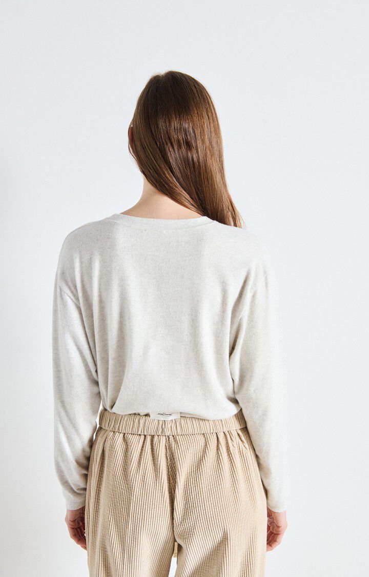 T-shirt longsleeve Ypawood - gris chine
