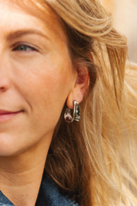 Oorstekers Dent - zilver