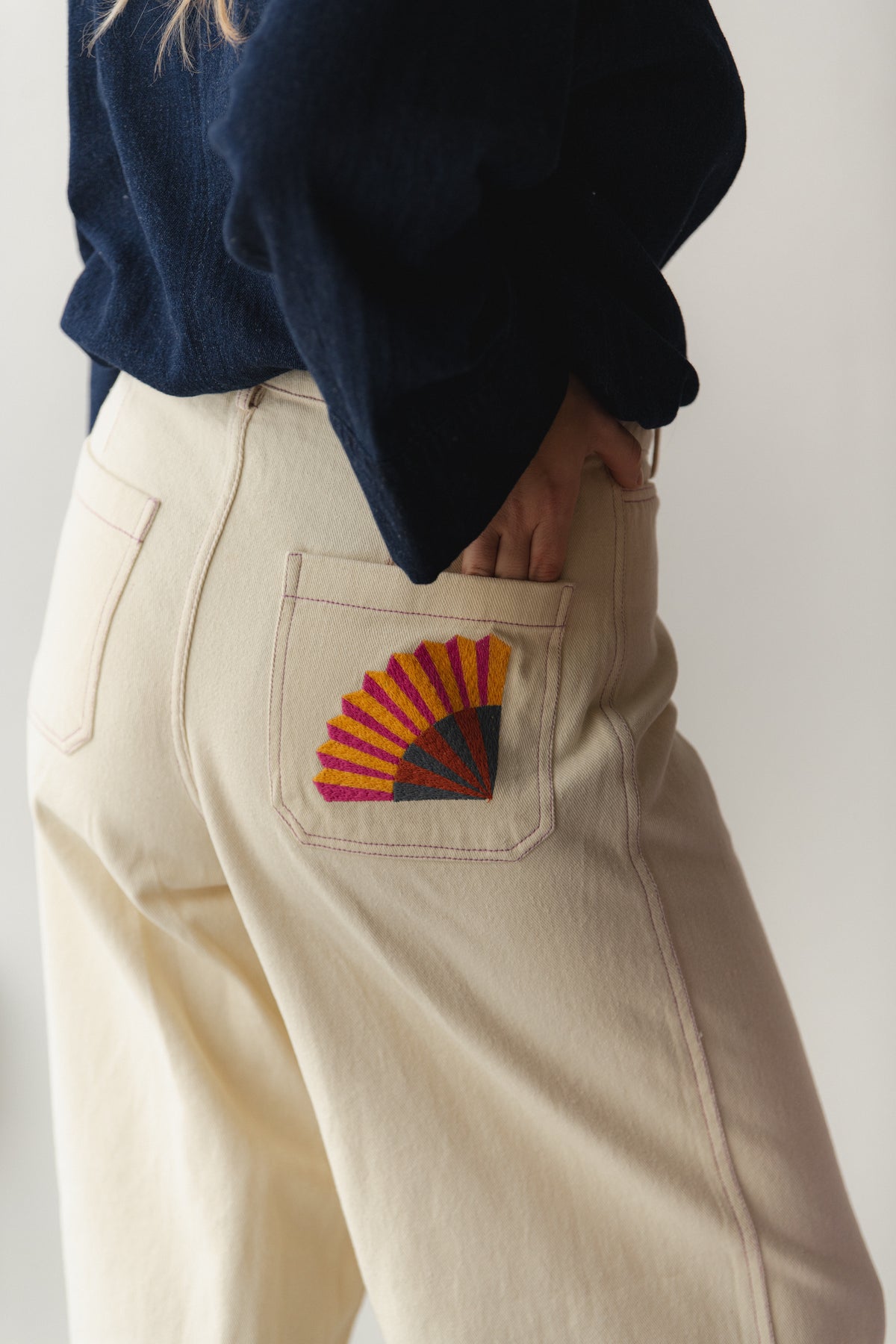 Broek Florida - crème