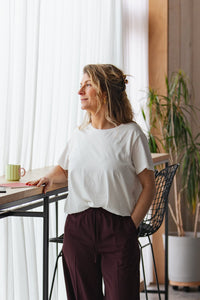 T-shirt Tuck In - off white