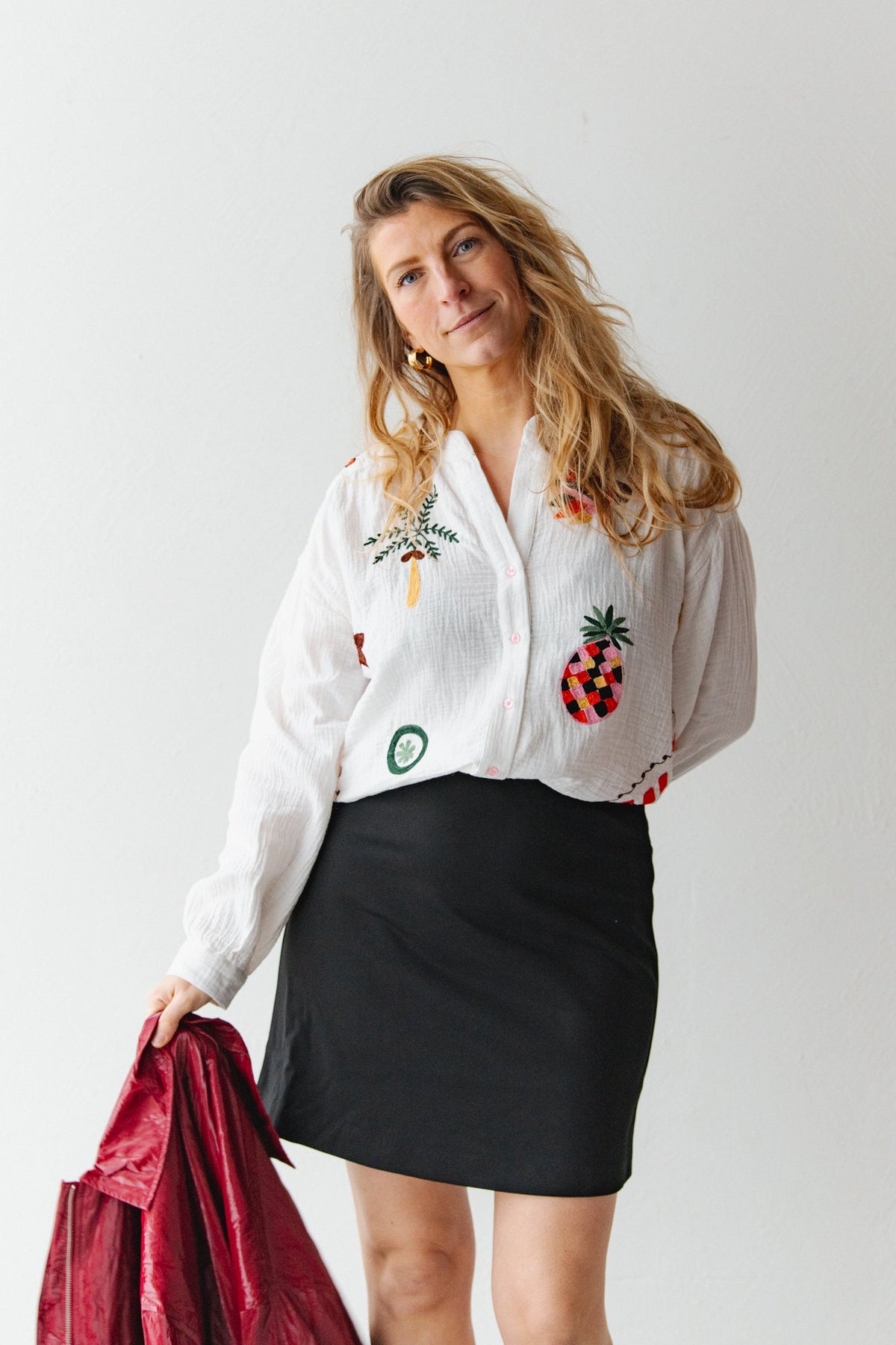 Blouse Scottie - crème