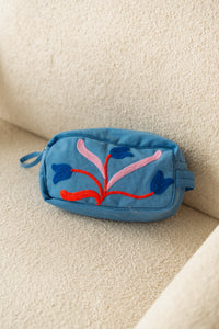 Make-up bag cavell - blue