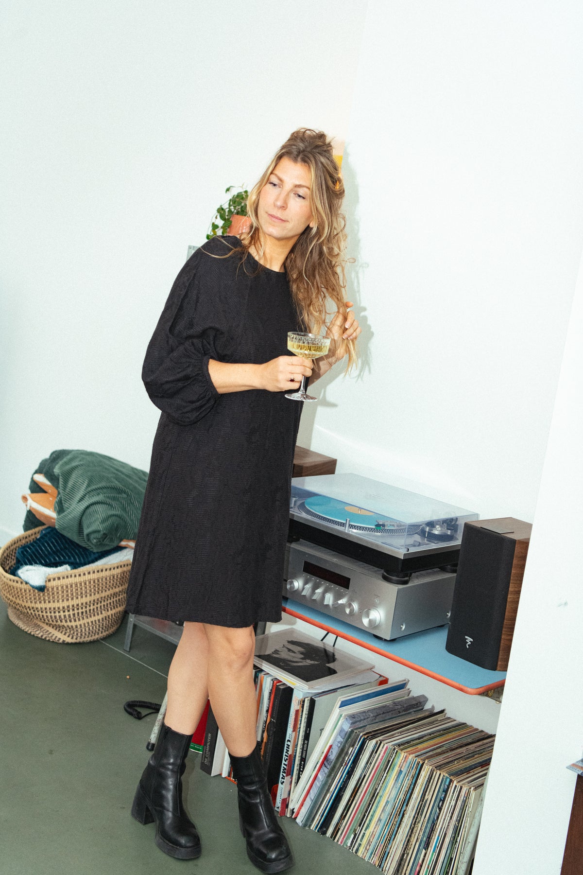 Jurk Amelina - zwart