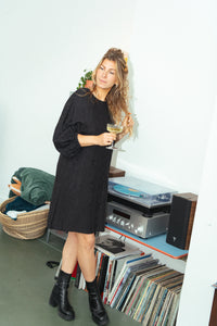 Jurk Amelina - zwart