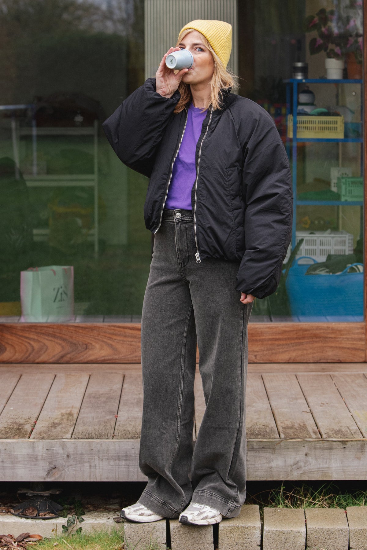 Jeans Florida - Washed Black