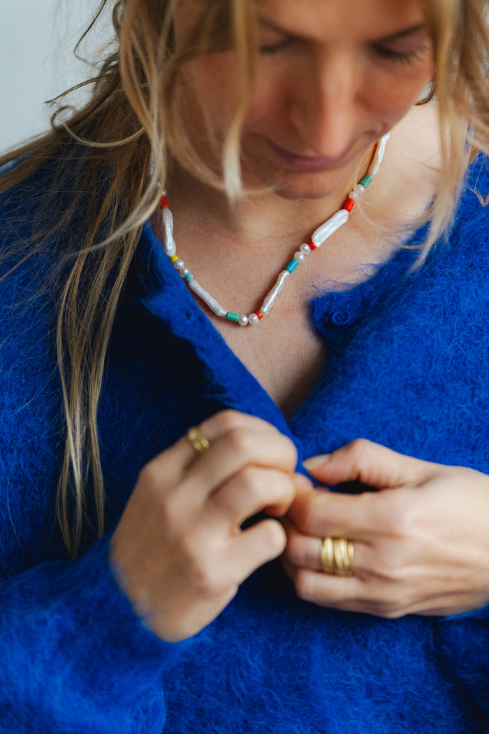 Ketting Boris Block - multi