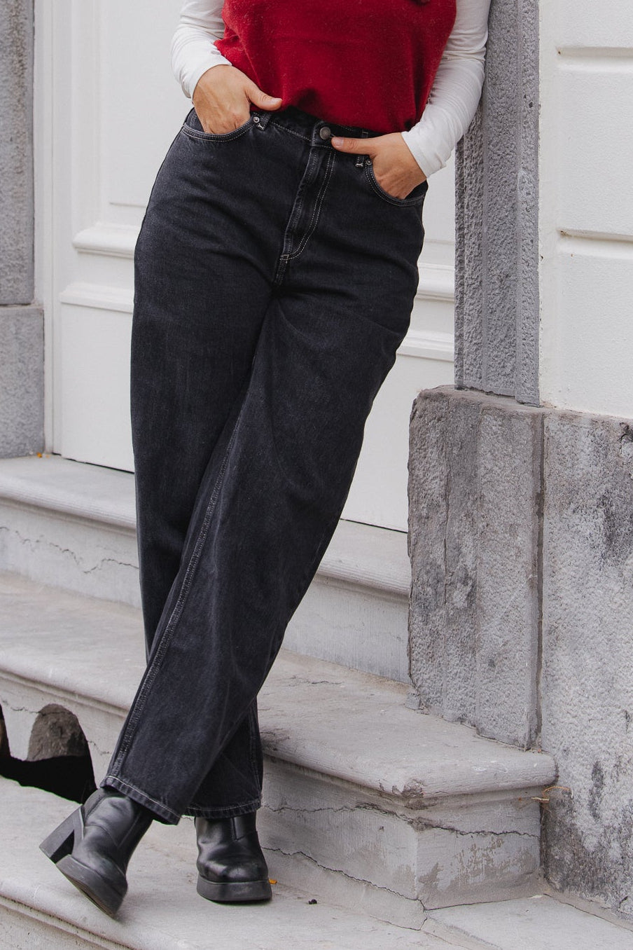 Jeans Yopday - black vintage