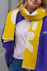 Sjaal Logoscarf - geel