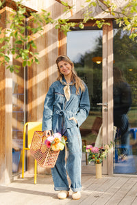 Jumpsuit Camden - washed denim