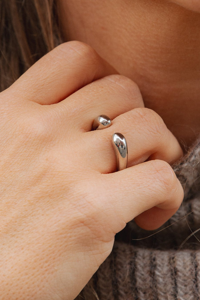 Ring Melt - zilver