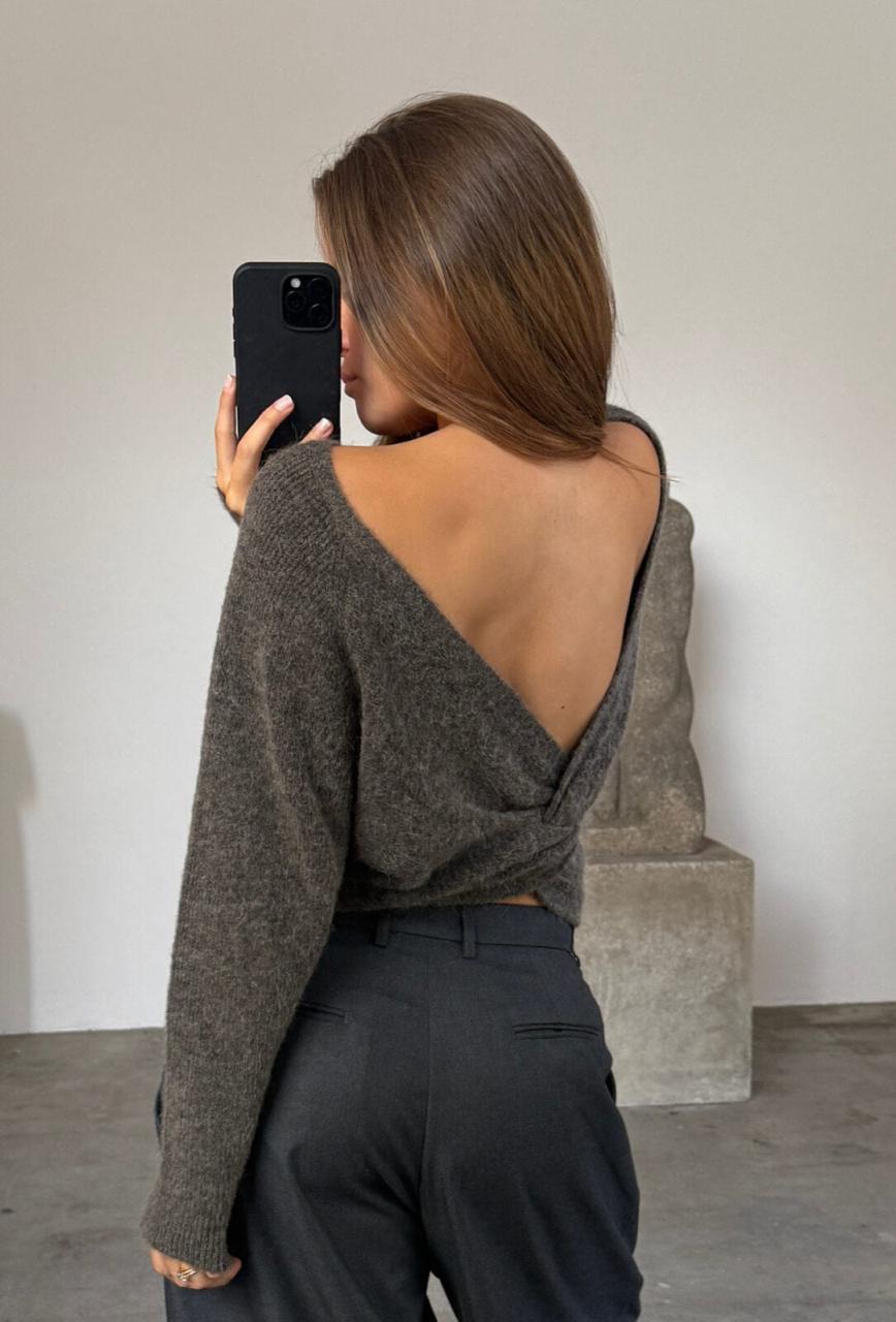Trui Caroline - mole melange