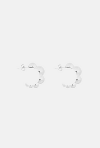 Oorstekers Dot - zilver