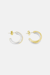 Oorstekers Better 2gether - goud/zilver