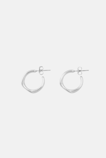 Oorstekers Twine - zilver