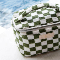 Toilettas Damier - Spons Khaki
