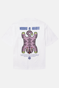 T-Shirt Balo Tiger - white