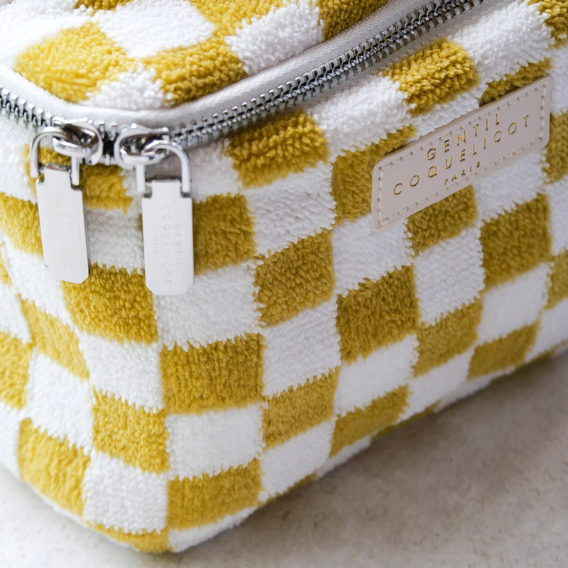Toilettas Damier - Spons Oker