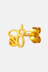 Oorsteker Bzzzz - goud