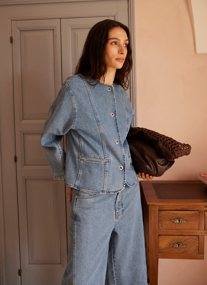 Jas Adabella - light blue denim