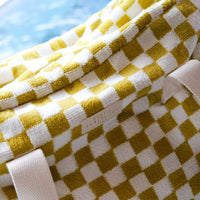 Weekendtas Damier - Spons Oker