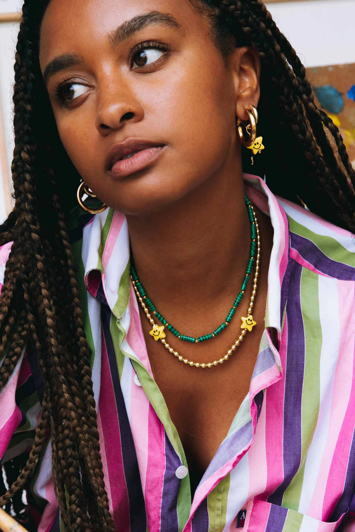 Oorhangers Chunky Hoops 50mm - goud