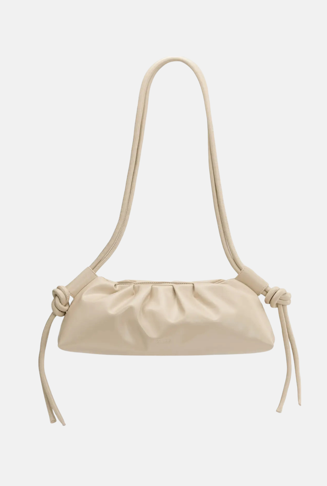 Dumpling Vegan Leather Bag - stone