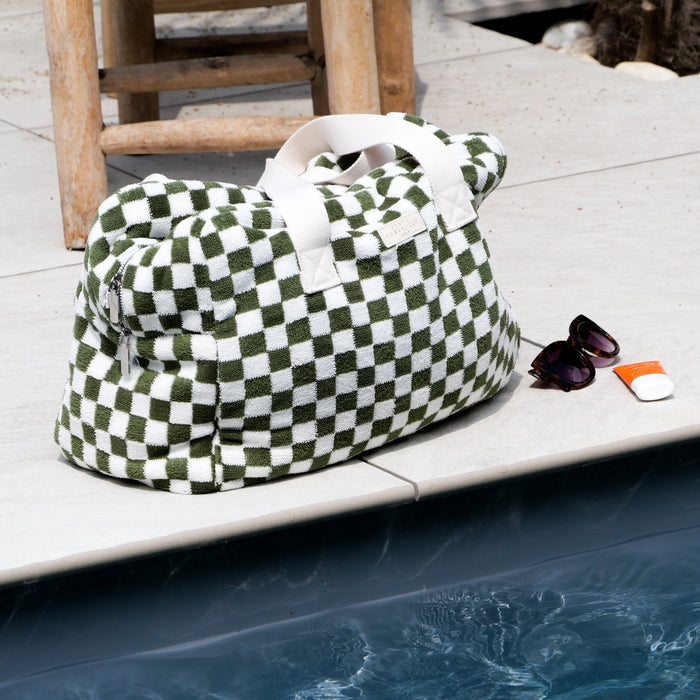 Weekendtas Damier - Spons Khaki