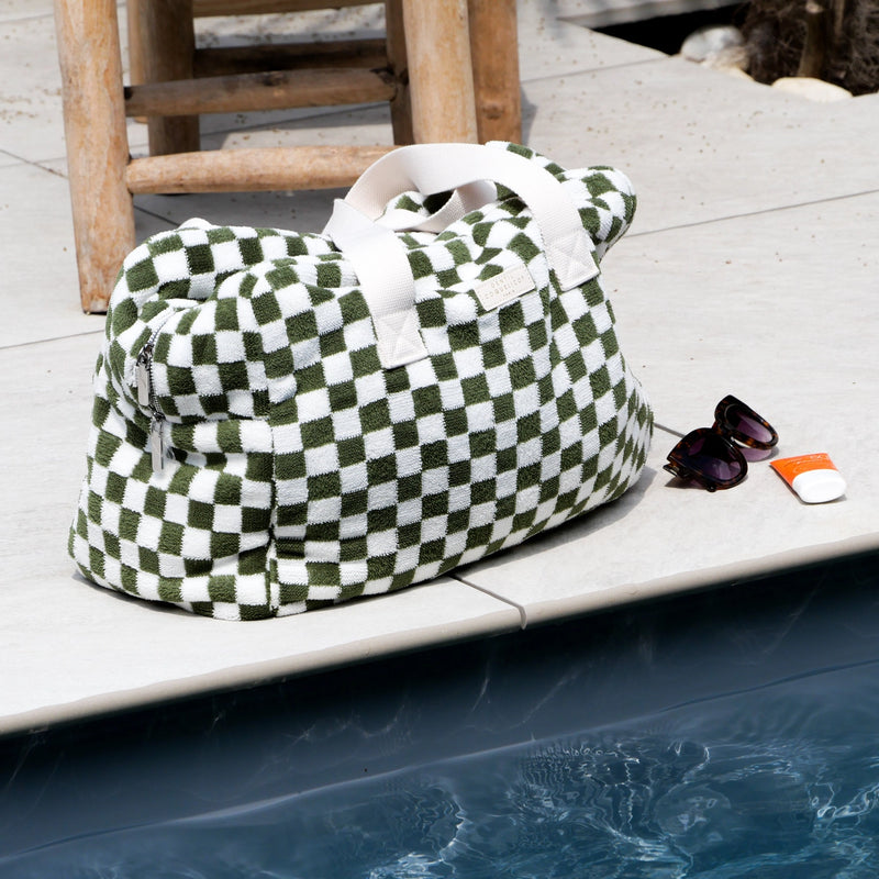 Weekendtas Damier - Spons Khaki