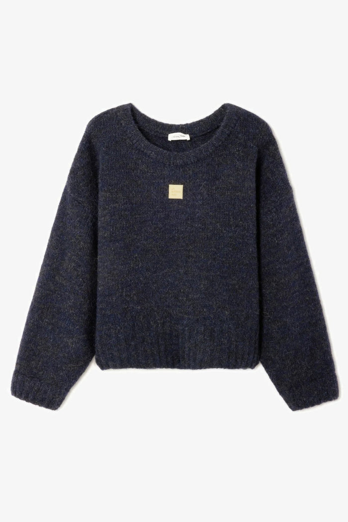 Trui East - Navy Mouline