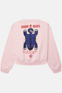 Sweater Franka Tiger Crew - violet