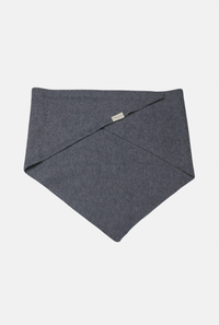 Sjaal Bonnie Wool - dark grey