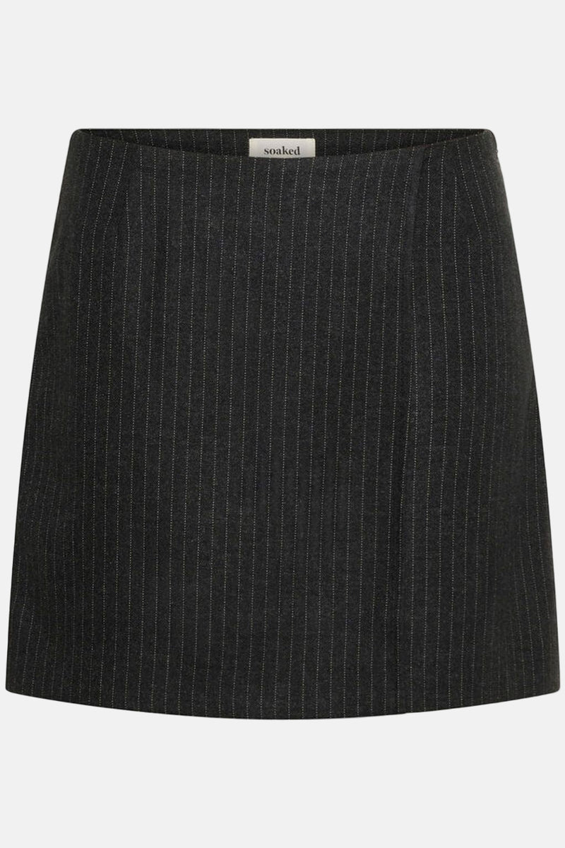 Rok Malodi Mini - Grey Melange Pinstripe