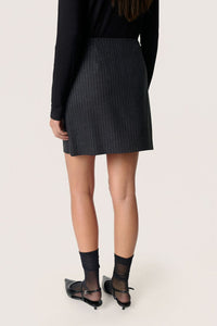 Rok Malodi Mini - Grey Melange Pinstripe