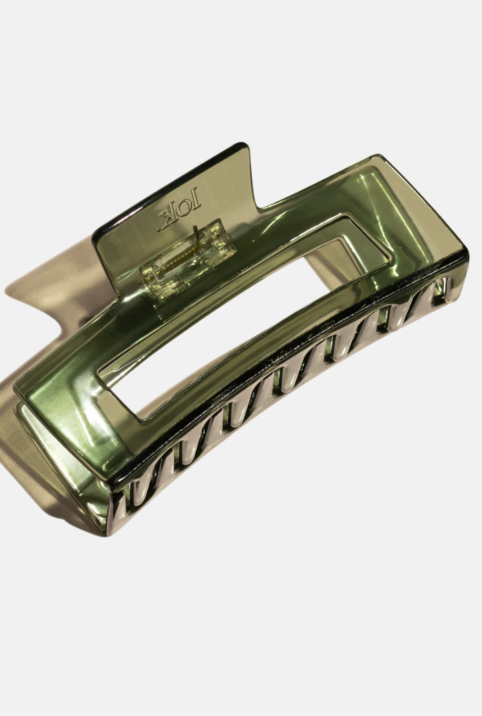 Haarspeld Lola - clear green