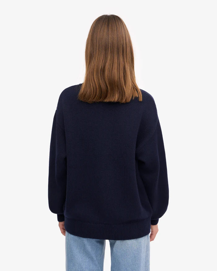 Trui Merino Turtleneck - Navy Blue