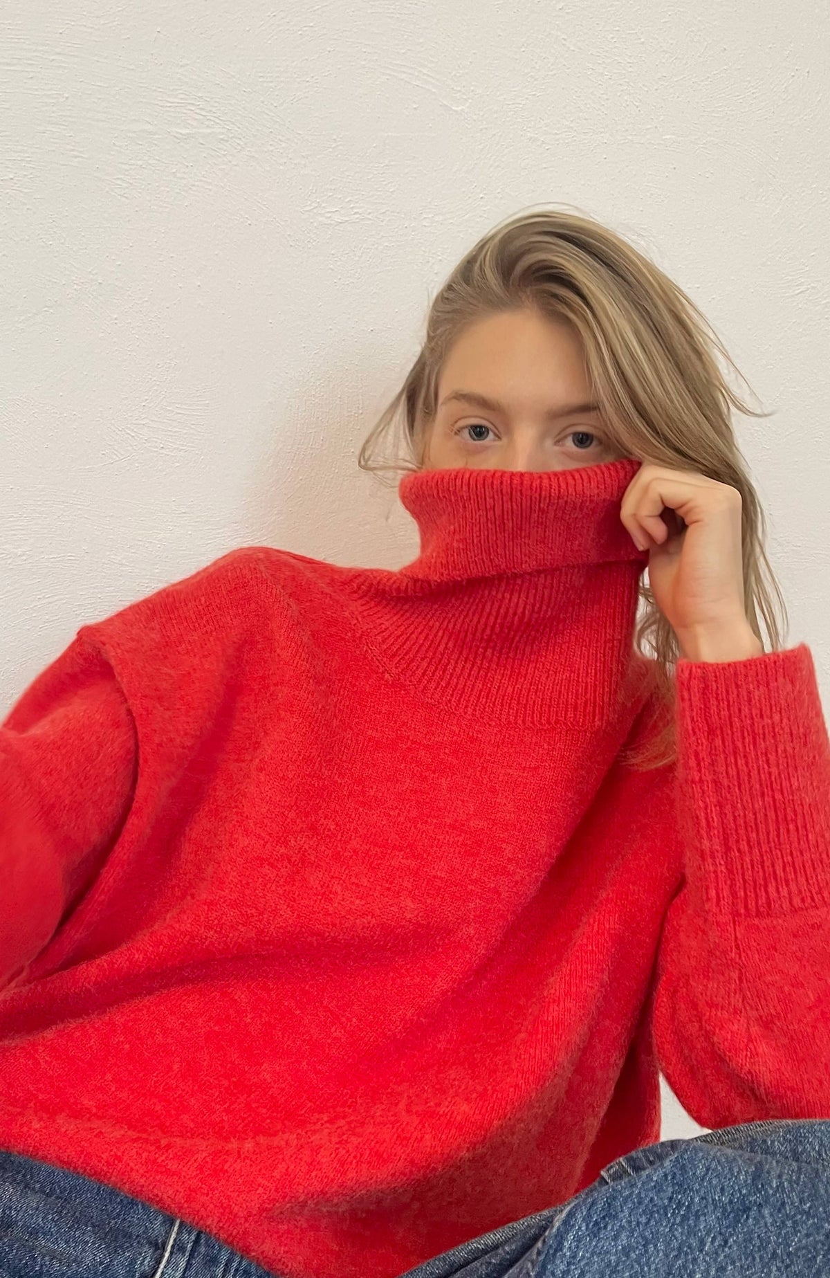 Trui Olga - red