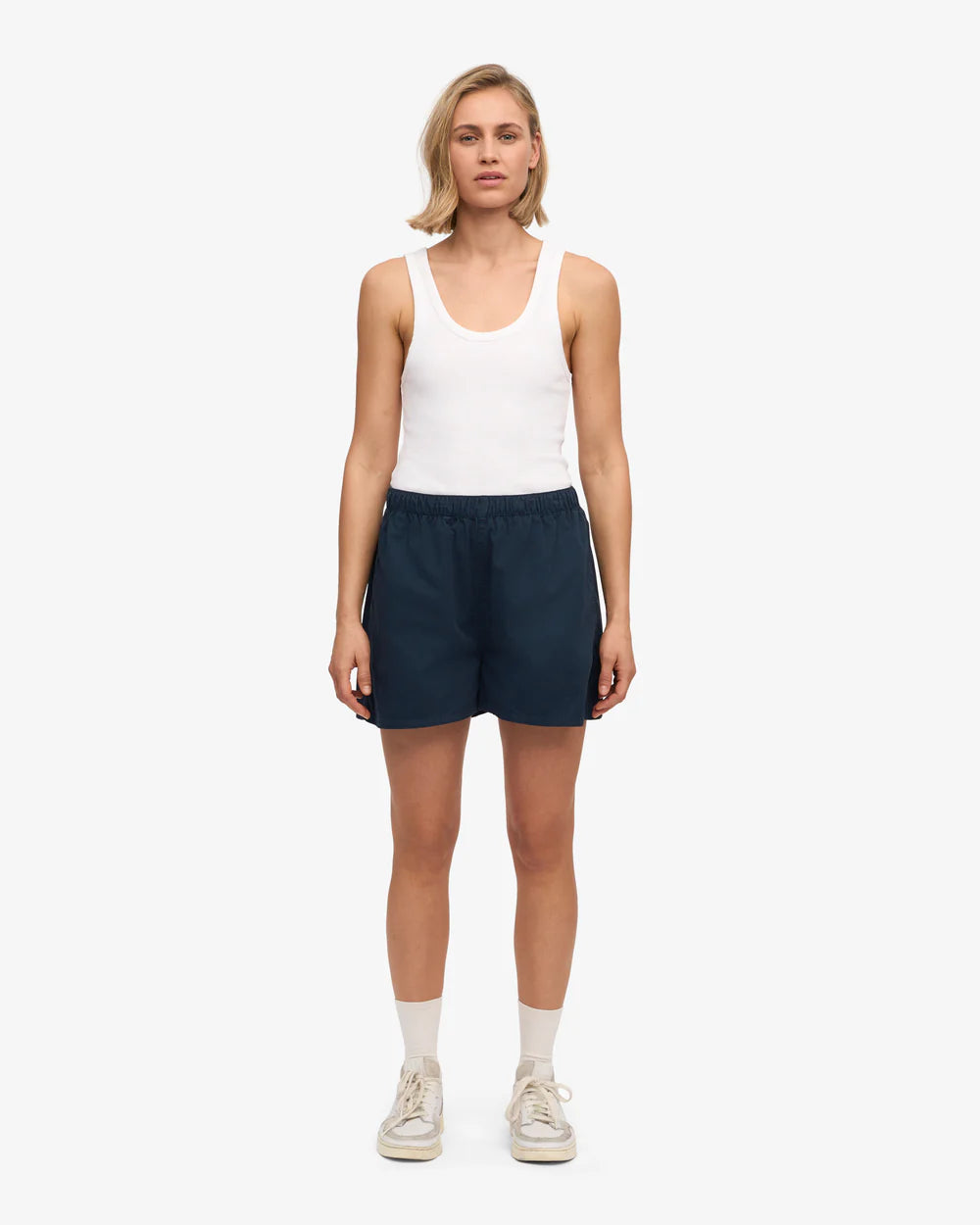Short Organic Twill - navy