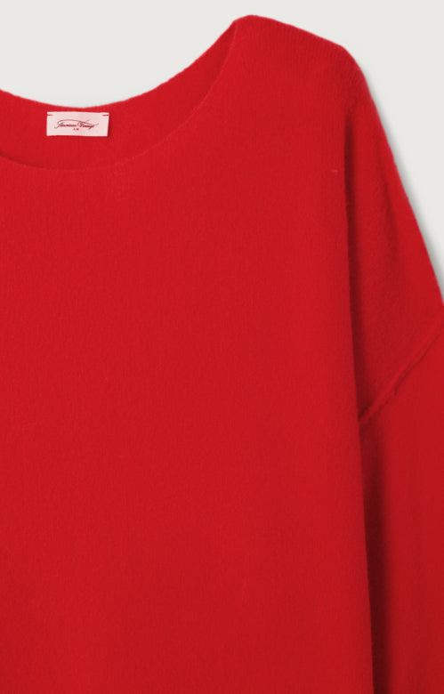 Trui Damsville - fraise