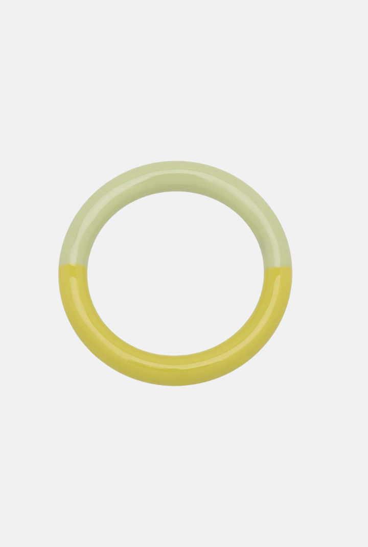 Ring - lime/silk light green