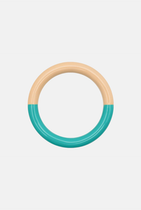 Ring - petrol/buttercream
