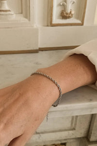 Armband One More Time - zilver