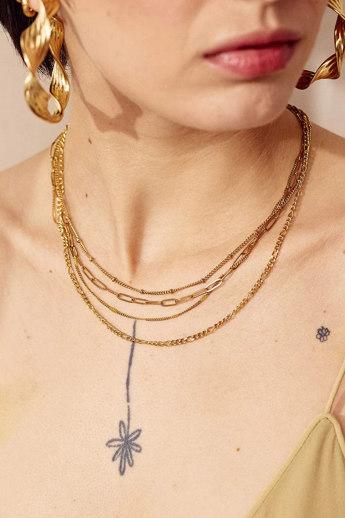 Ketting Fighter - goud
