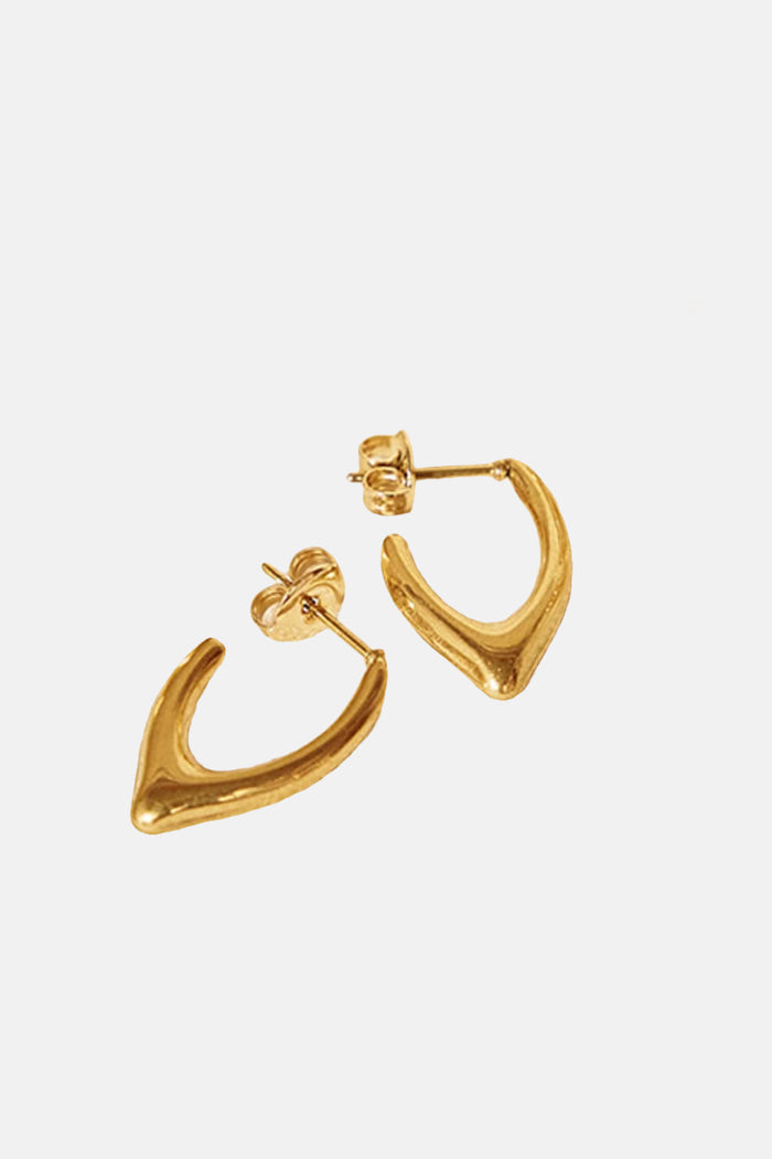 Oorstekers I love me - Goud
