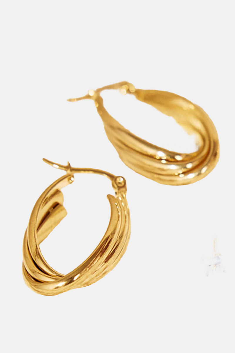 Oorhangers The Pill - goud