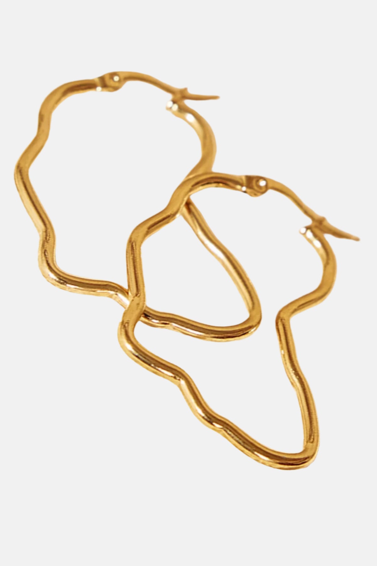 Oorhangers Woman's World - Goud